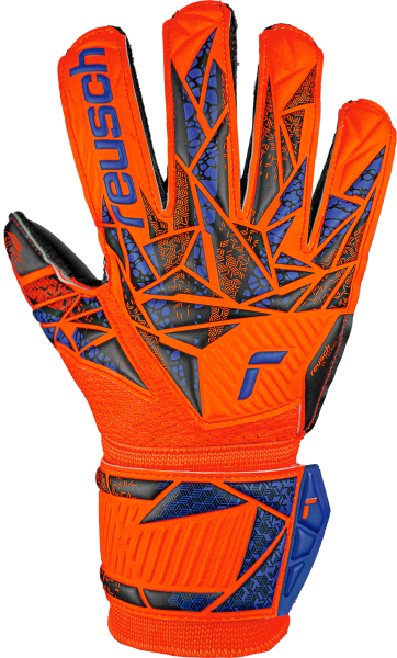 Reusch Attrakt Silver Junior 5472215 2211 blau orange front